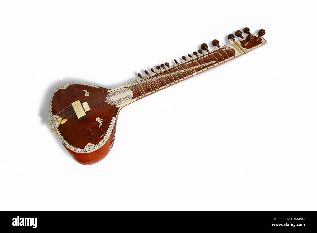 Le sitar. Un instrument de musique. L'Inde Photo Stock - Alamy