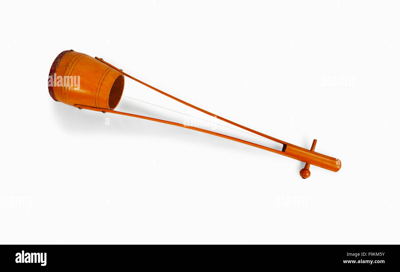 Begali Ektara, un instrument de musique folklorique très populaire du Bengale, Inde Banque D'Images