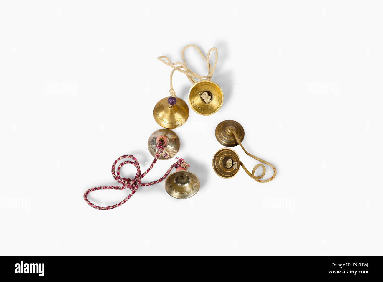 Taal, un instrument de musique, Inde Banque D'Images