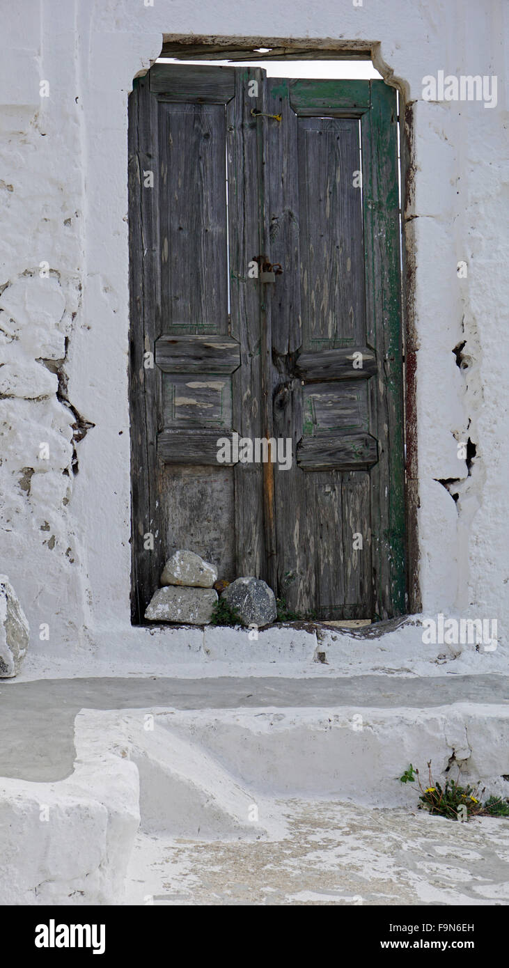 Porte pourris en Grèce Banque D'Images