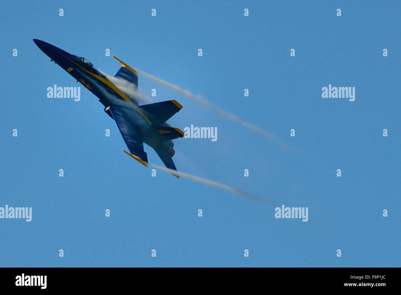 Blue Angels Fleet Week San Francisco 2015 Airshow jet de combat F/A-18 F-18 F18 Banque D'Images