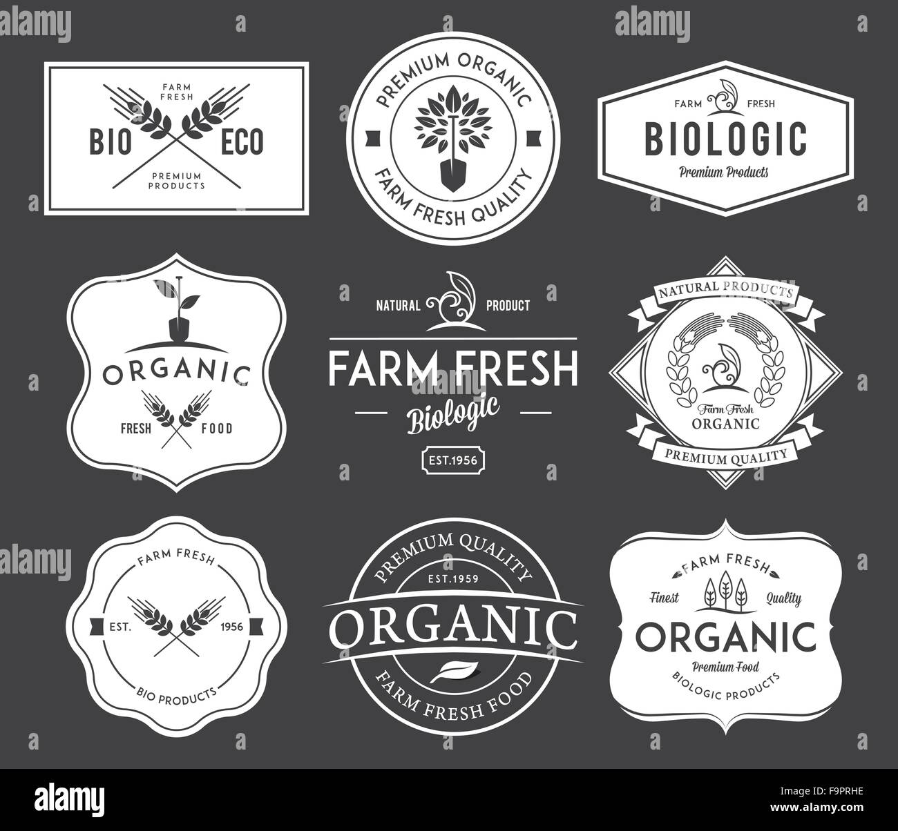 Vector badges pour toute utilisation Illustration de Vecteur