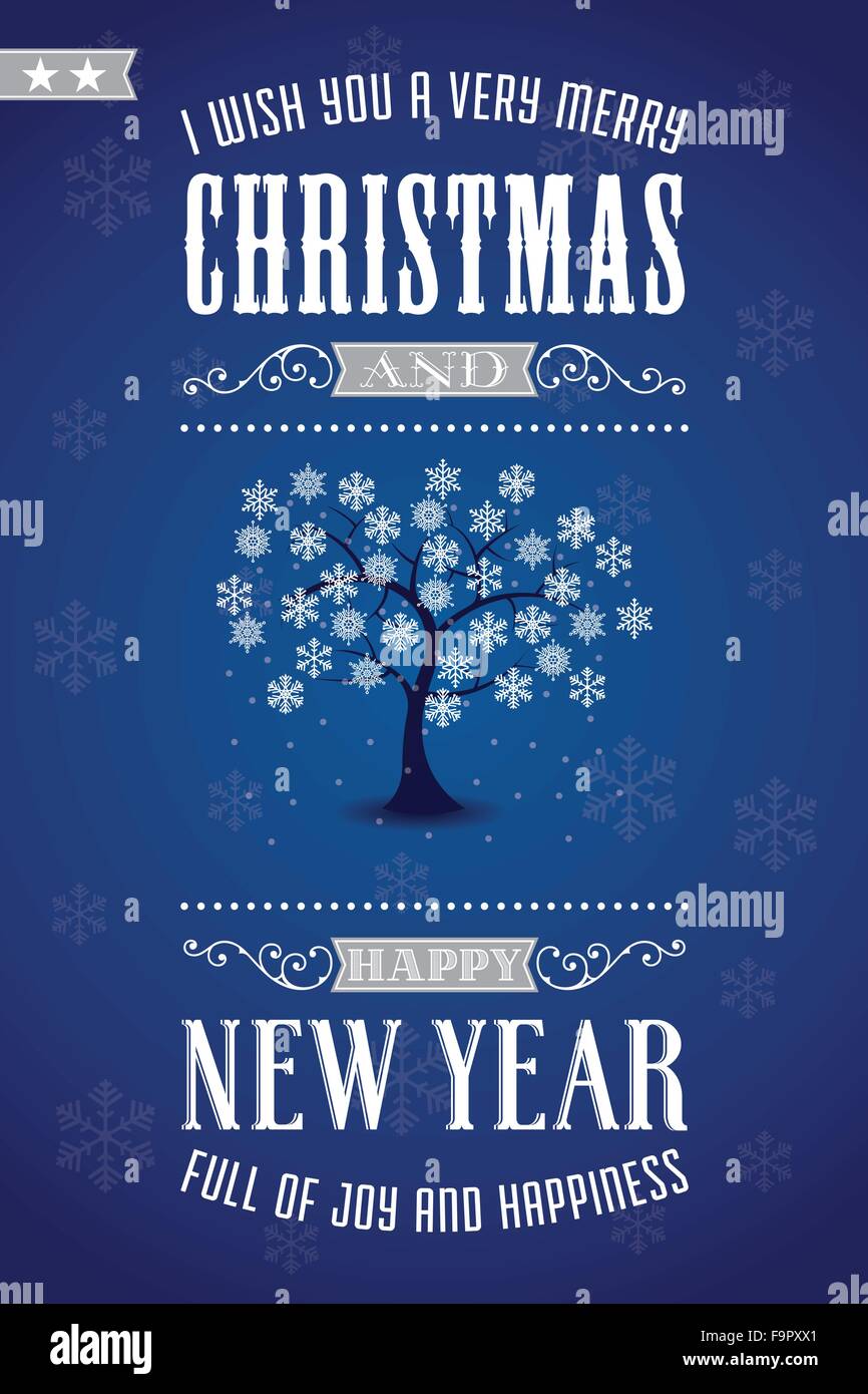 Carte de vœux de Noël vecteur eps10 Illustration de Vecteur