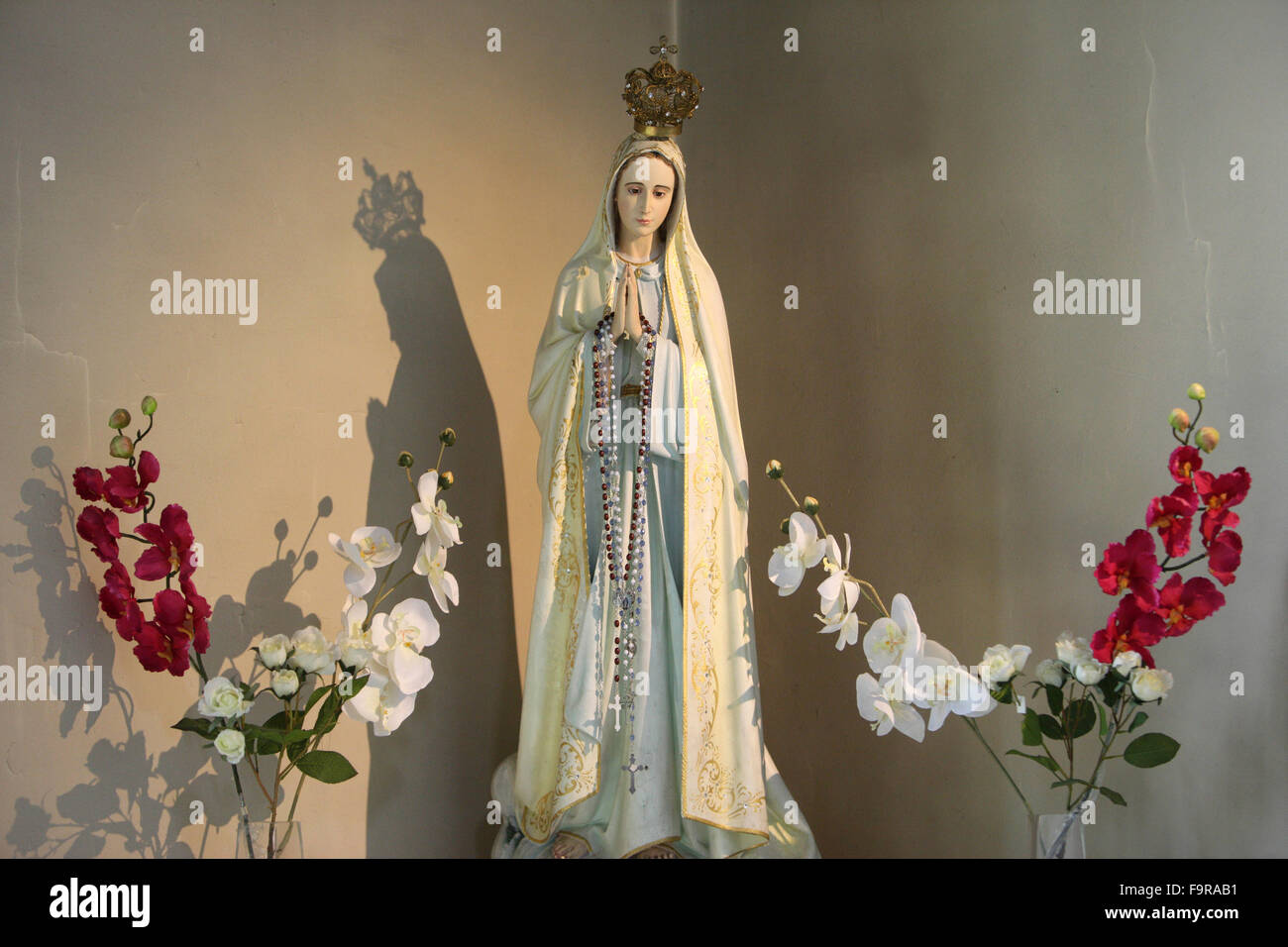 Vierge Marie. Banque D'Images