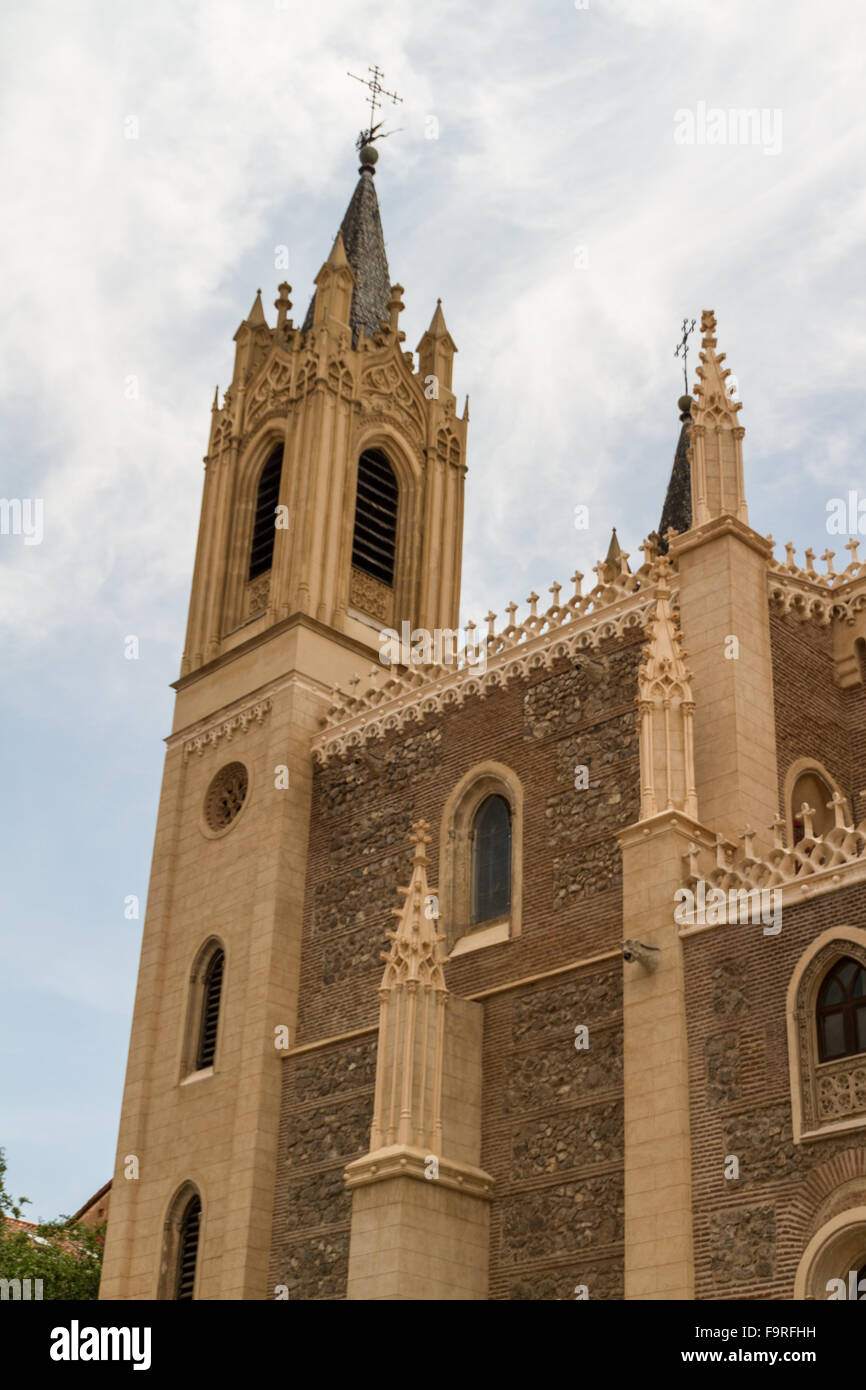 L'église royale St Geromimo, Madrid, Espagne Banque D'Images