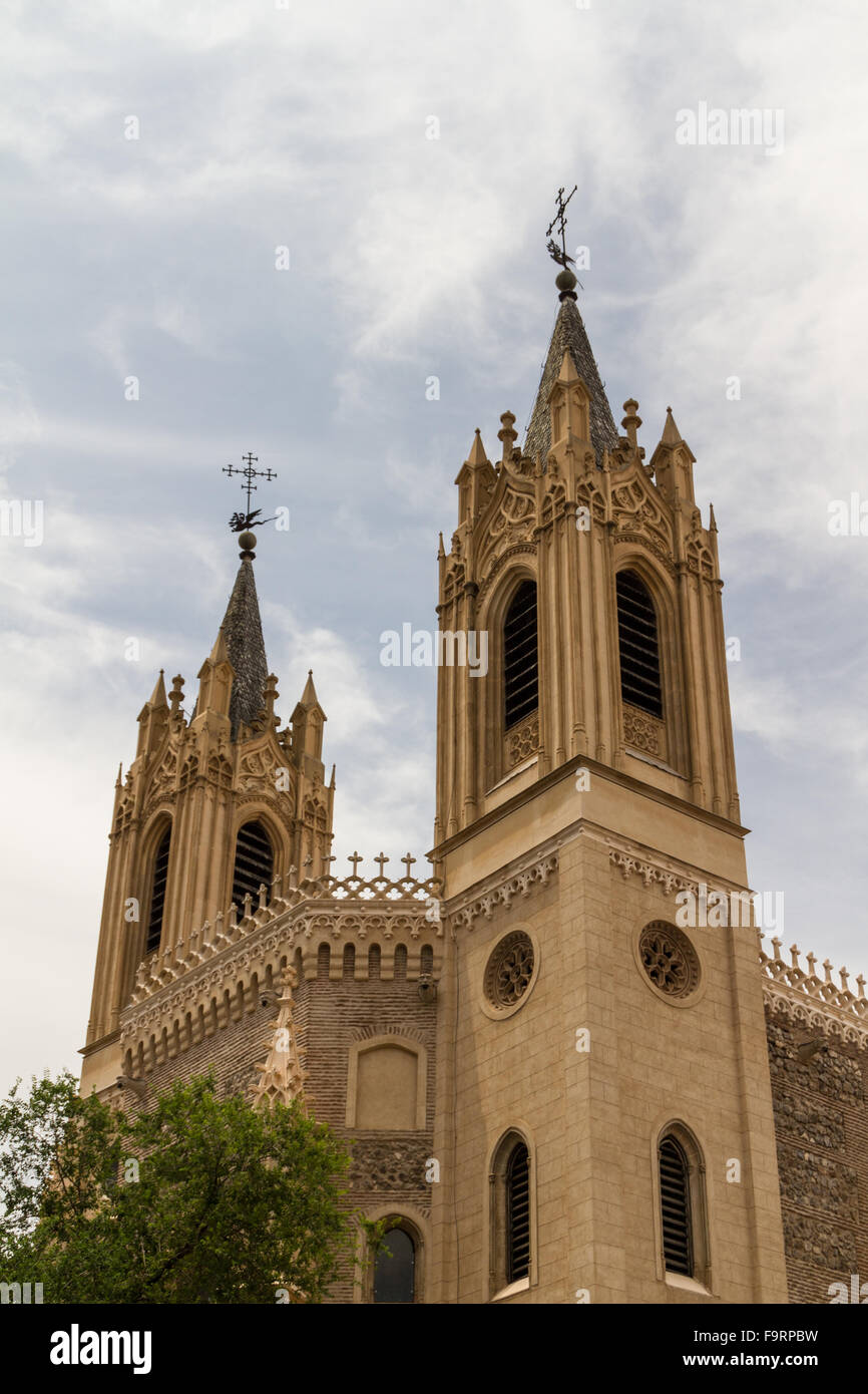 L'église royale St Geromimo, Madrid, Espagne Banque D'Images