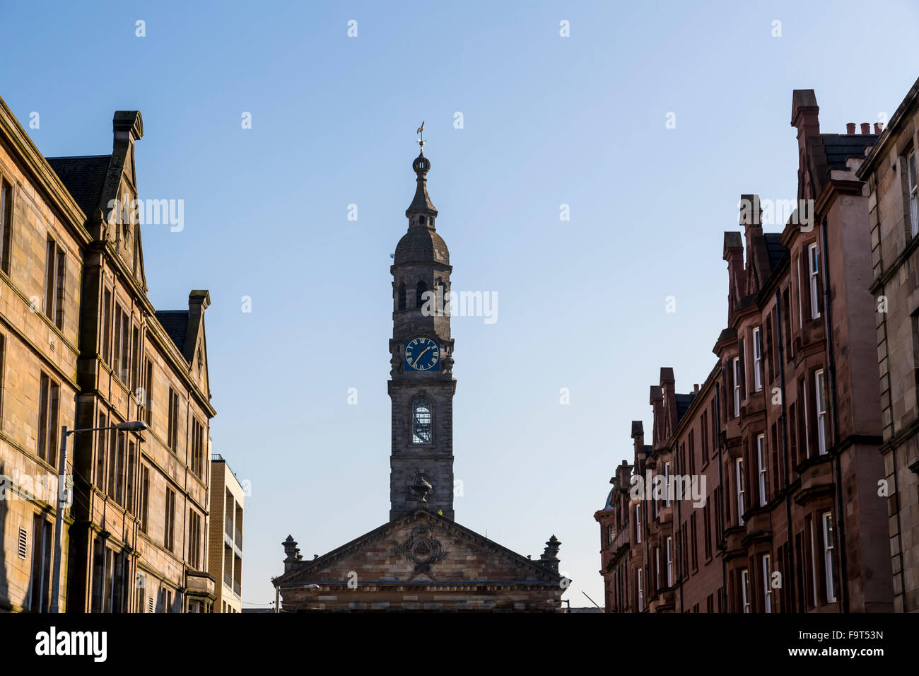 Clocher de St Andrews dans le Square church, Glasgow, Écosse, Royaume-Uni Banque D'Images