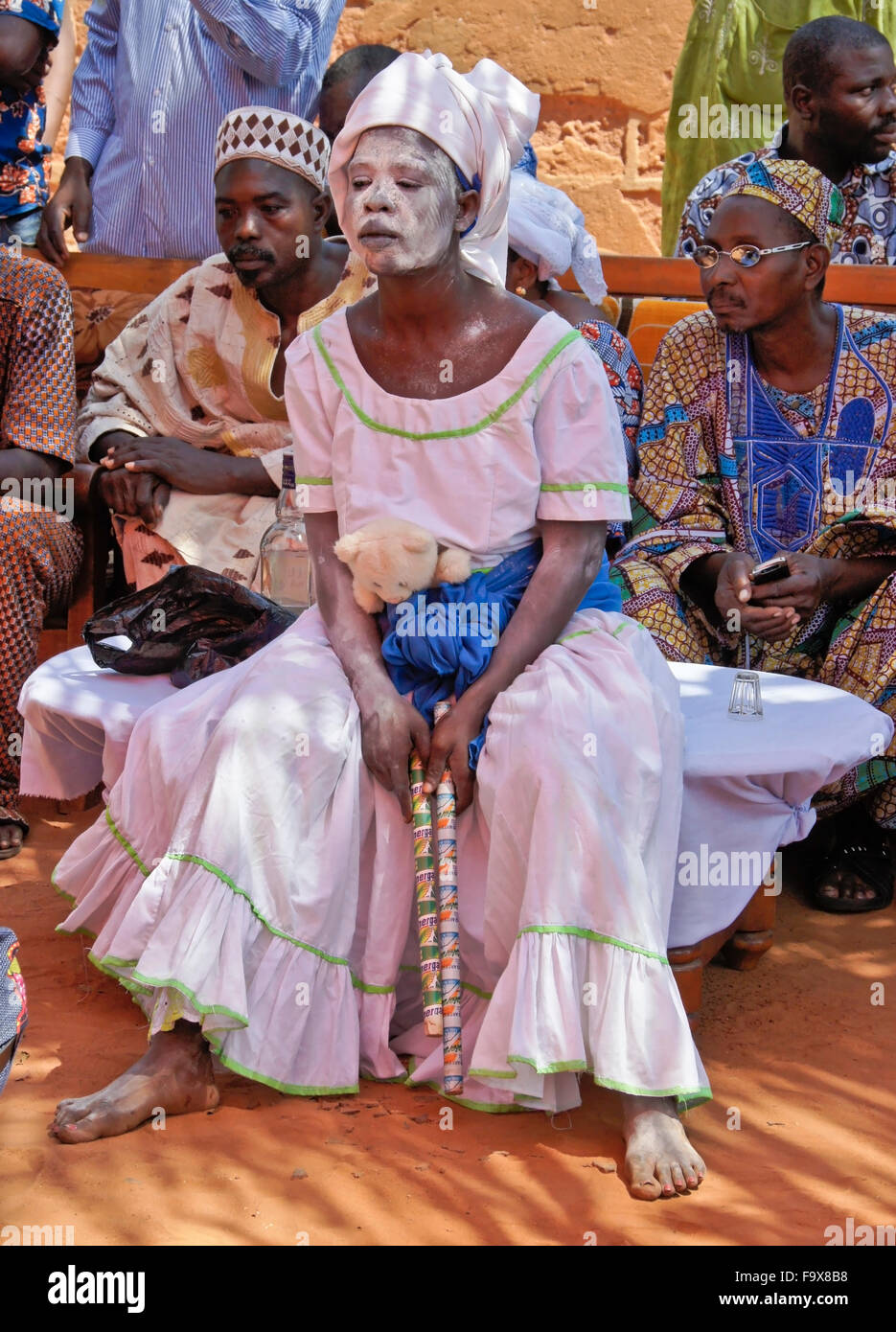 Ewe Participant A Un Tron Vaudou Voodoo Ceremonie Lome Togo Photo Stock Alamy