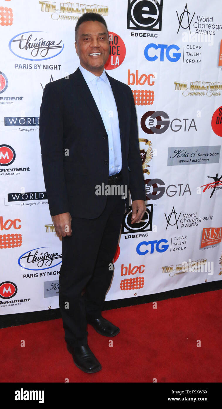 Chorégraphie mondiale des prix à la Ricardo Montalban Theatre - Arrivées avec : Frank Gatson Où : Los Angeles, California, United States Quand : 16 Nov 2015 Banque D'Images