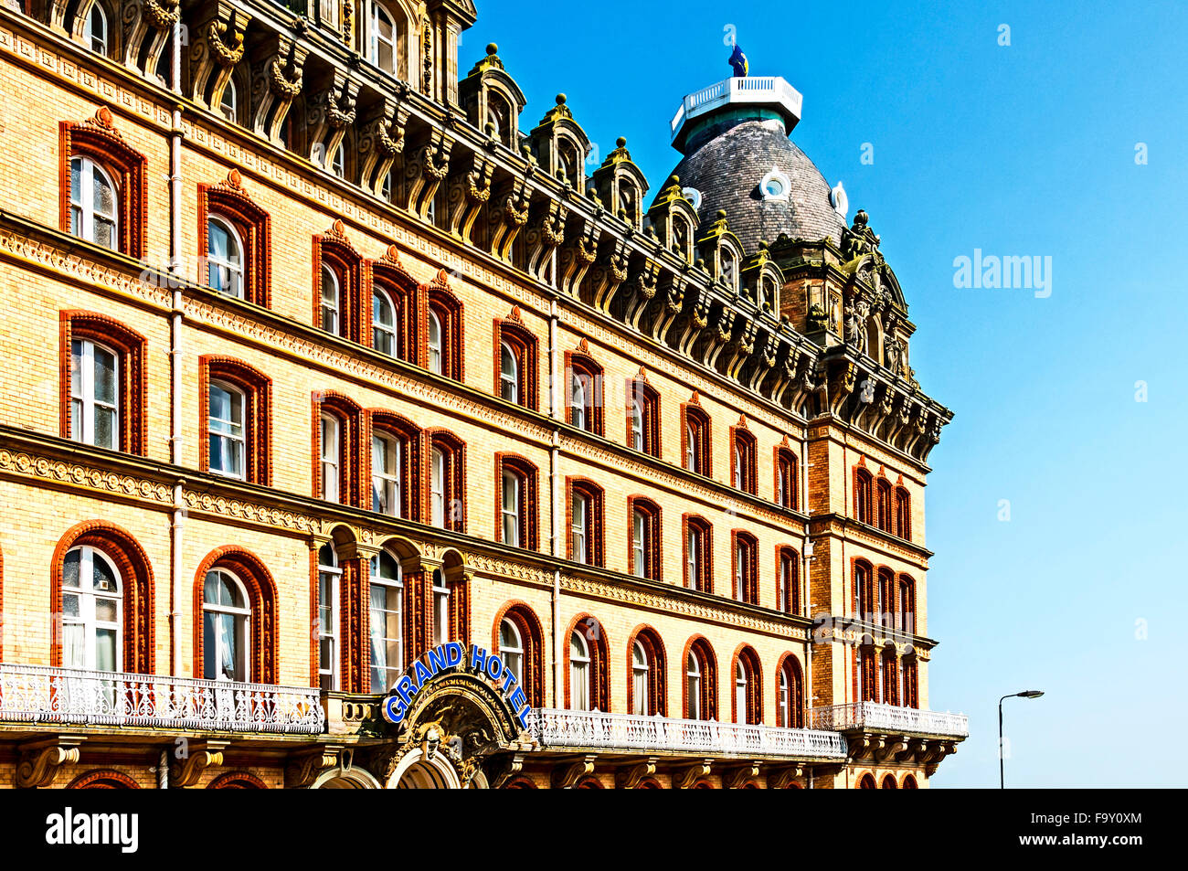 Grand Hotel de Scarborough, Yorkshire Banque D'Images