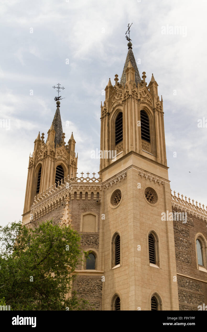 L'église royale St Geromimo, Madrid, Espagne Banque D'Images