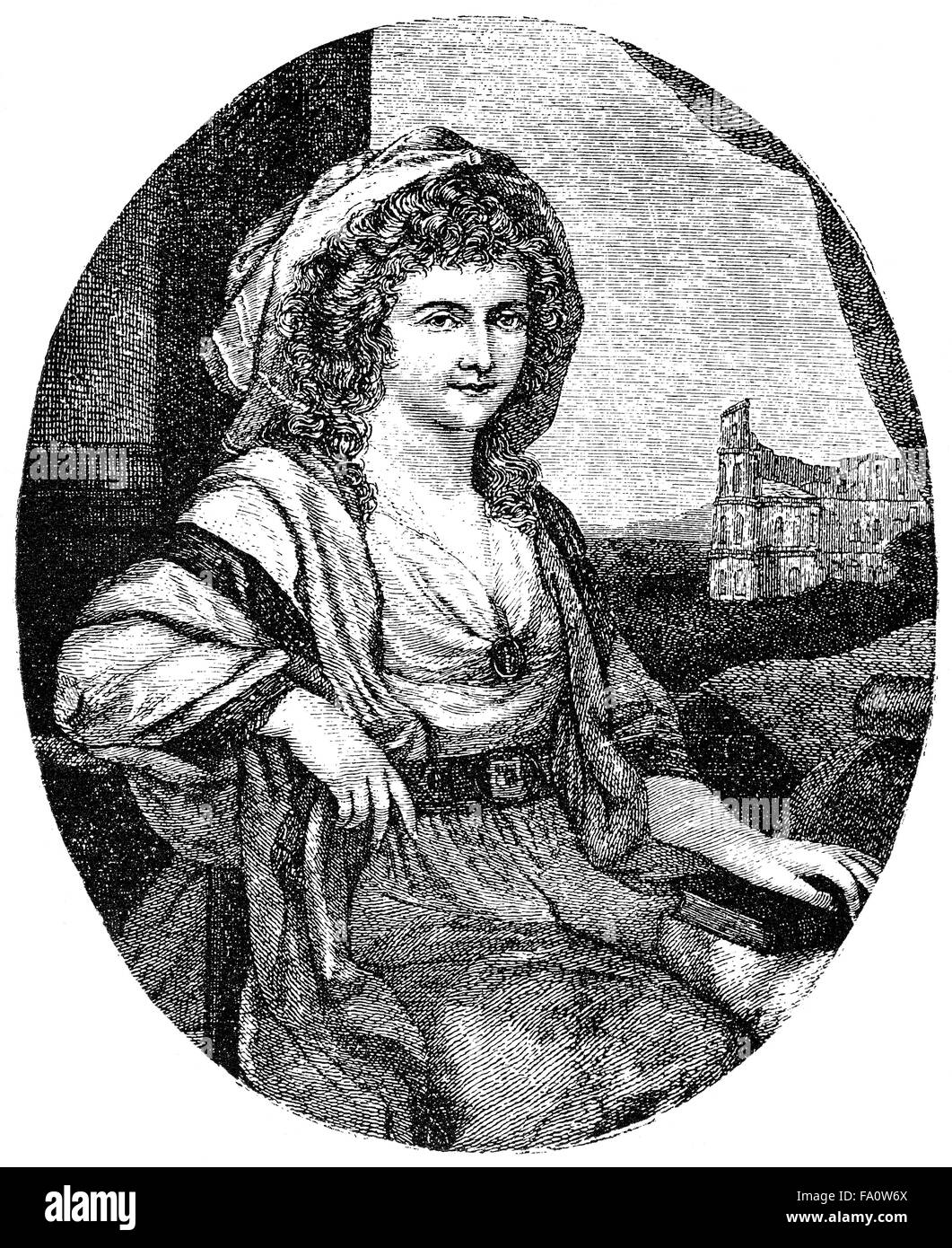 Anna Amalia de Brunswick-Wolfenbüttel, 1739 - 1807, une princesse allemande et compositeur, Anna Amalia von Braunschweig-Wolfenbüttel, 1 Banque D'Images