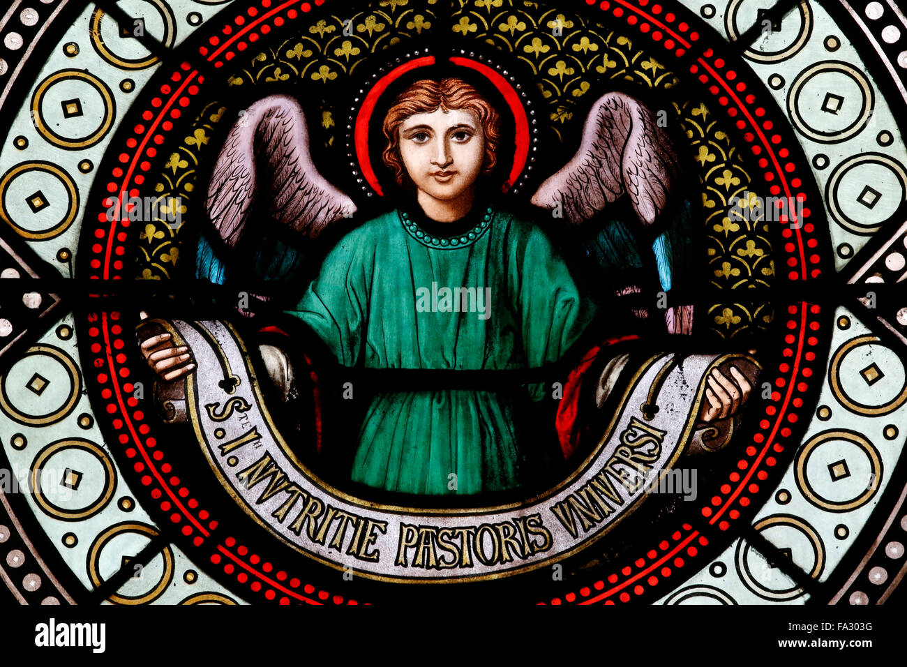 L'église Saint Ambroise. Angel. Banque D'Images