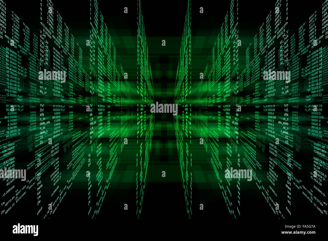 Résumé fond numérique Banque D'Images