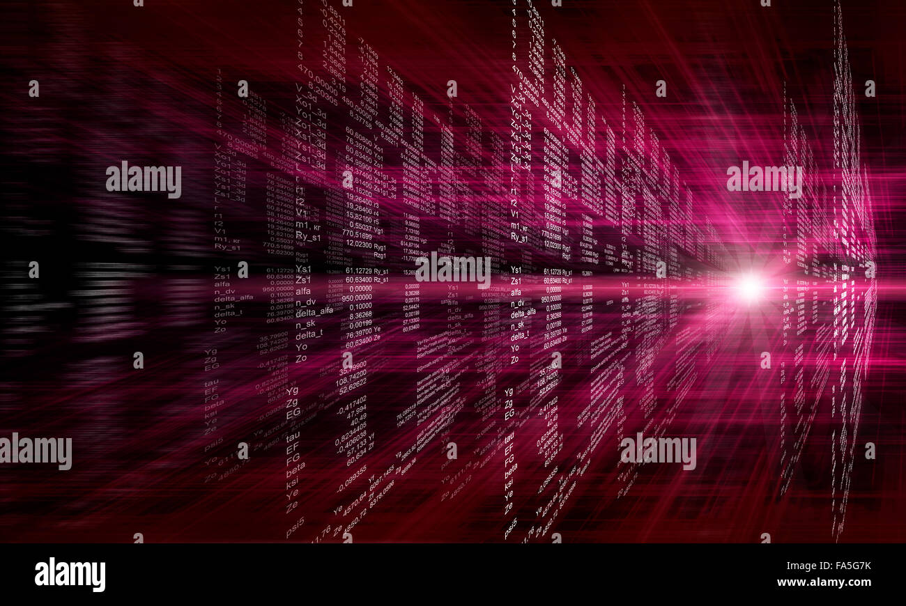 Résumé fond numérique Banque D'Images