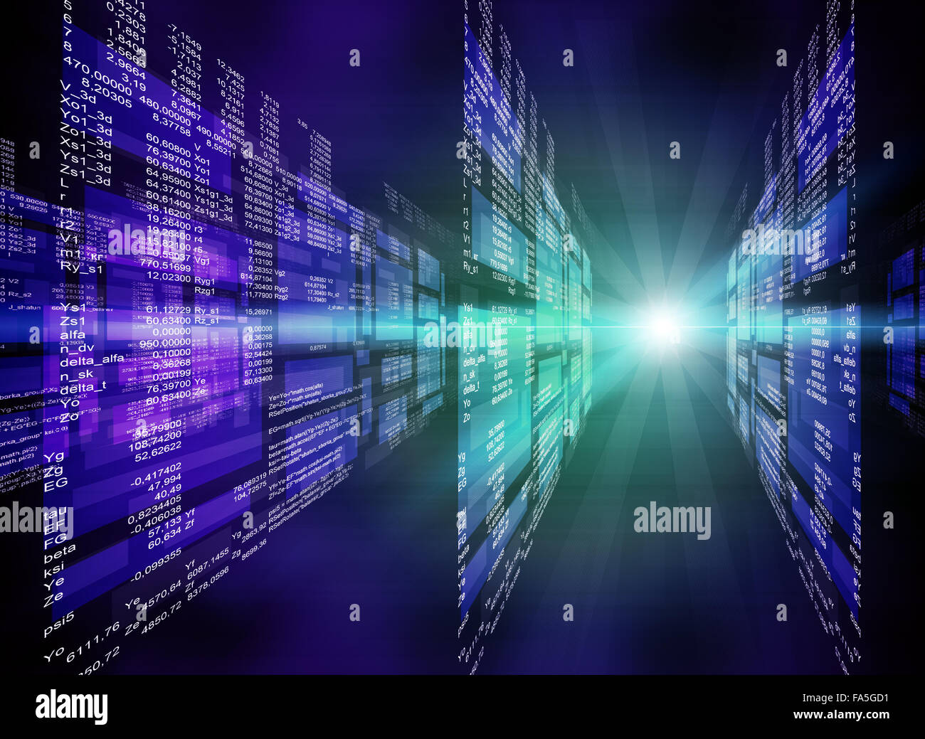 Résumé fond numérique Banque D'Images