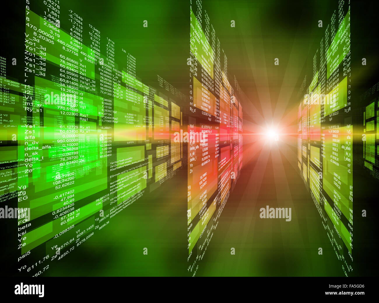 Résumé fond numérique Banque D'Images