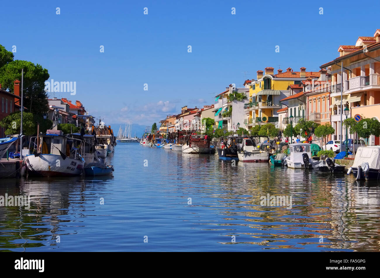 Grado Grado 01 Kanal - canal Banque D'Images