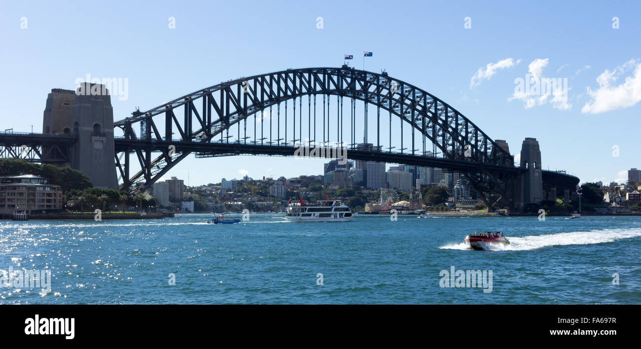 Sydney Harbour Bridge, Sydney, New South Wales, Australia Banque D'Images