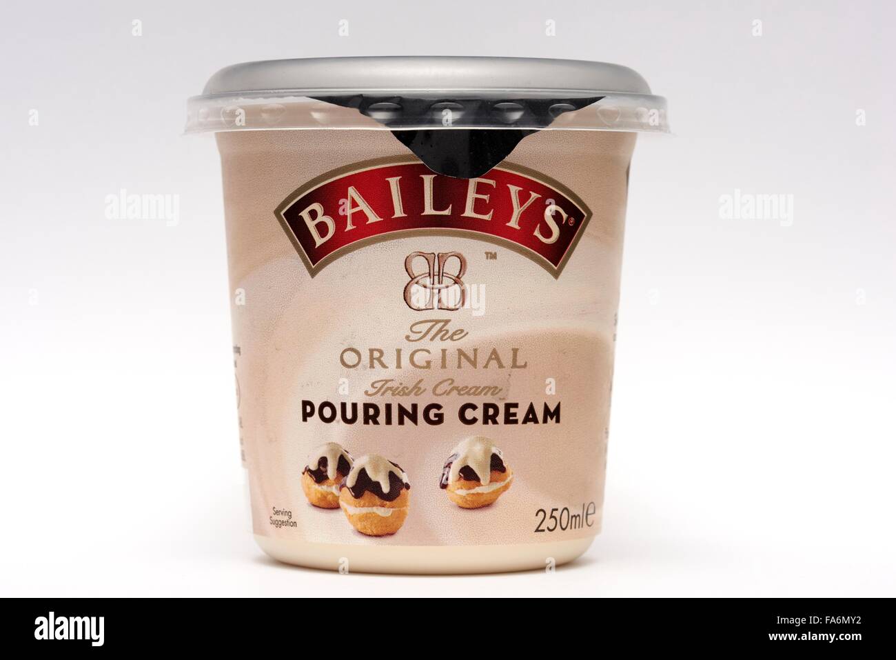 Baileys Irish Cream crème coulée Banque D'Images