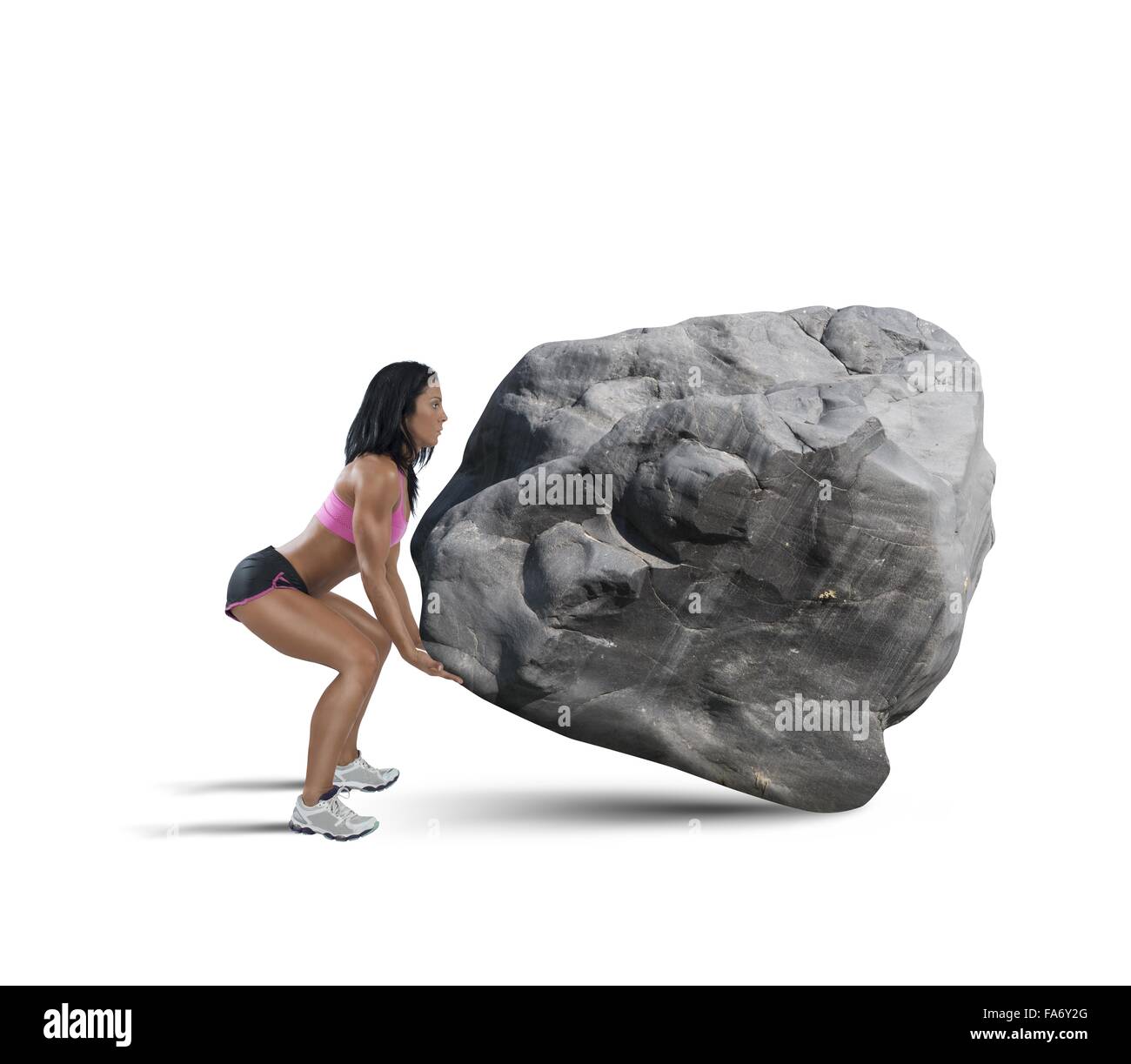 Puissance de la femme Banque D'Images