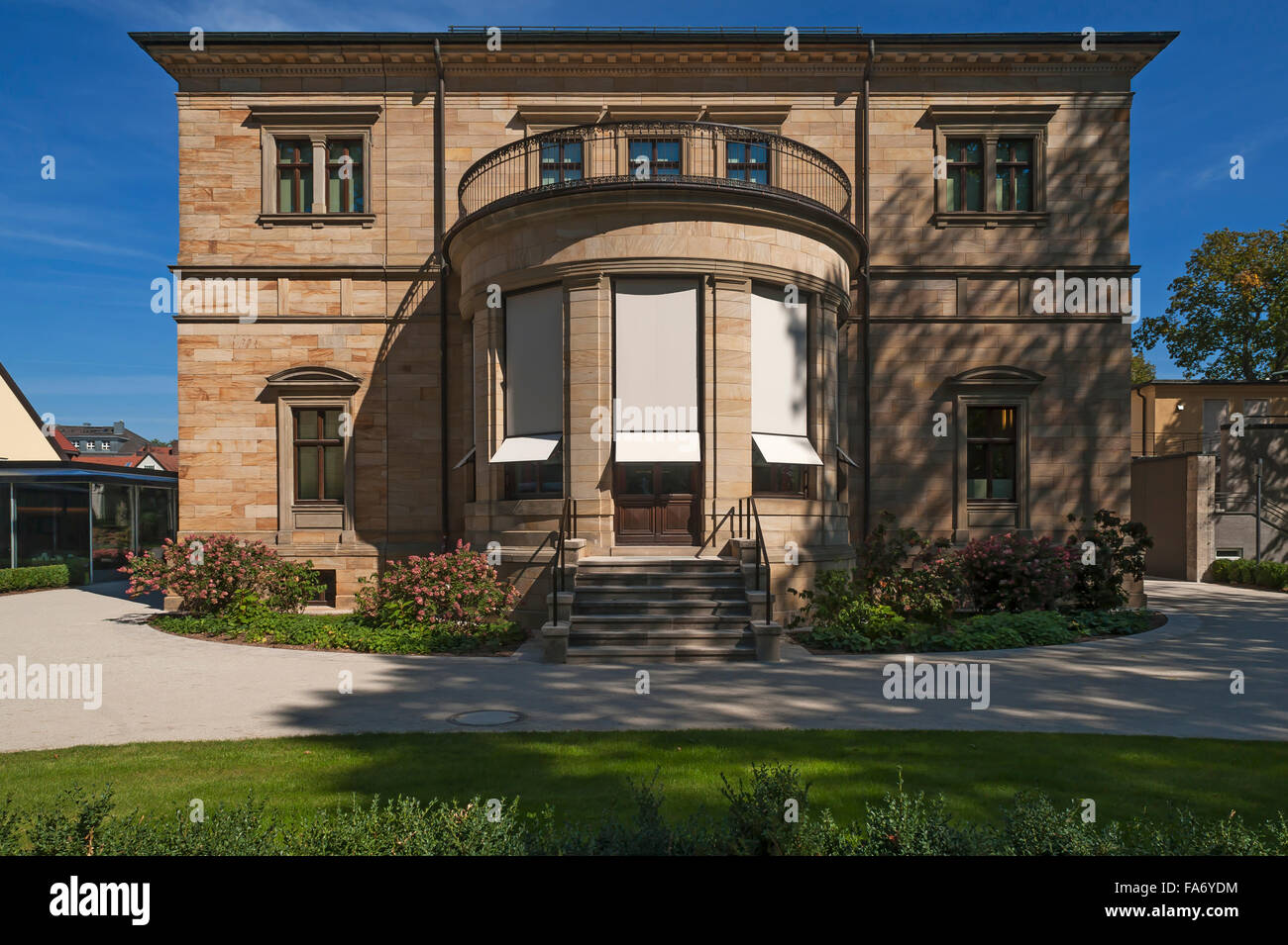 Villa Wahnfried, accueil de Richard Wagner, 1813-1883, Bayreuth, Haute-Franconie, Bavière, Allemagne Banque D'Images