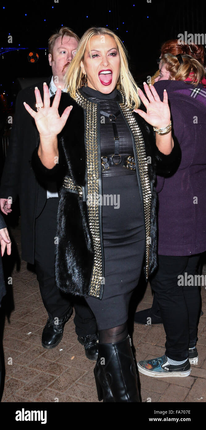 *Strictement 'Come Dancing' Blackpool Tower Ballroom avec des arrivées : Anastacia Où : Blackpool, Royaume-Uni Quand : 21 Nov 2015 Banque D'Images