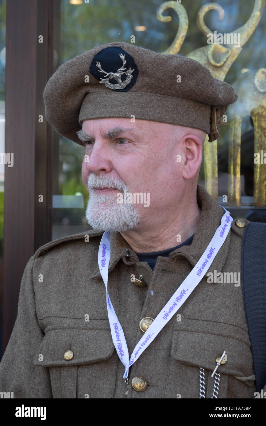 Les artistes de rue à Brighton Fringe Festival en 2015 Banque D'Images