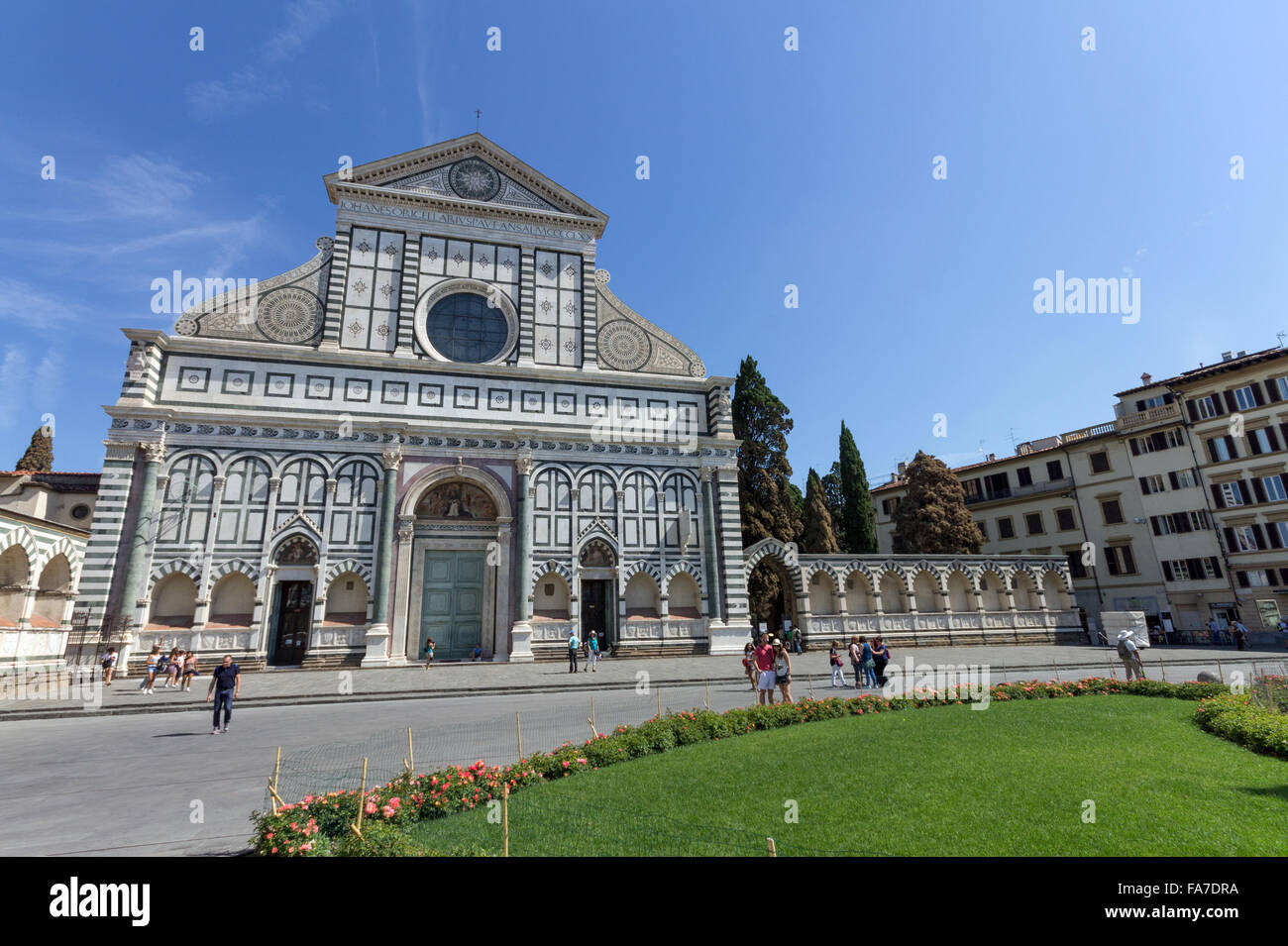 Italie, Toscane, Florence, S. Maria Novella Banque D'Images