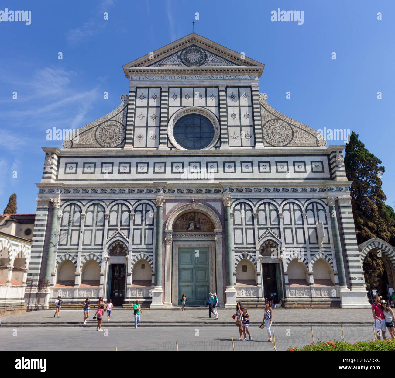 Italie, Toscane, Florence, S. Maria Novella Banque D'Images