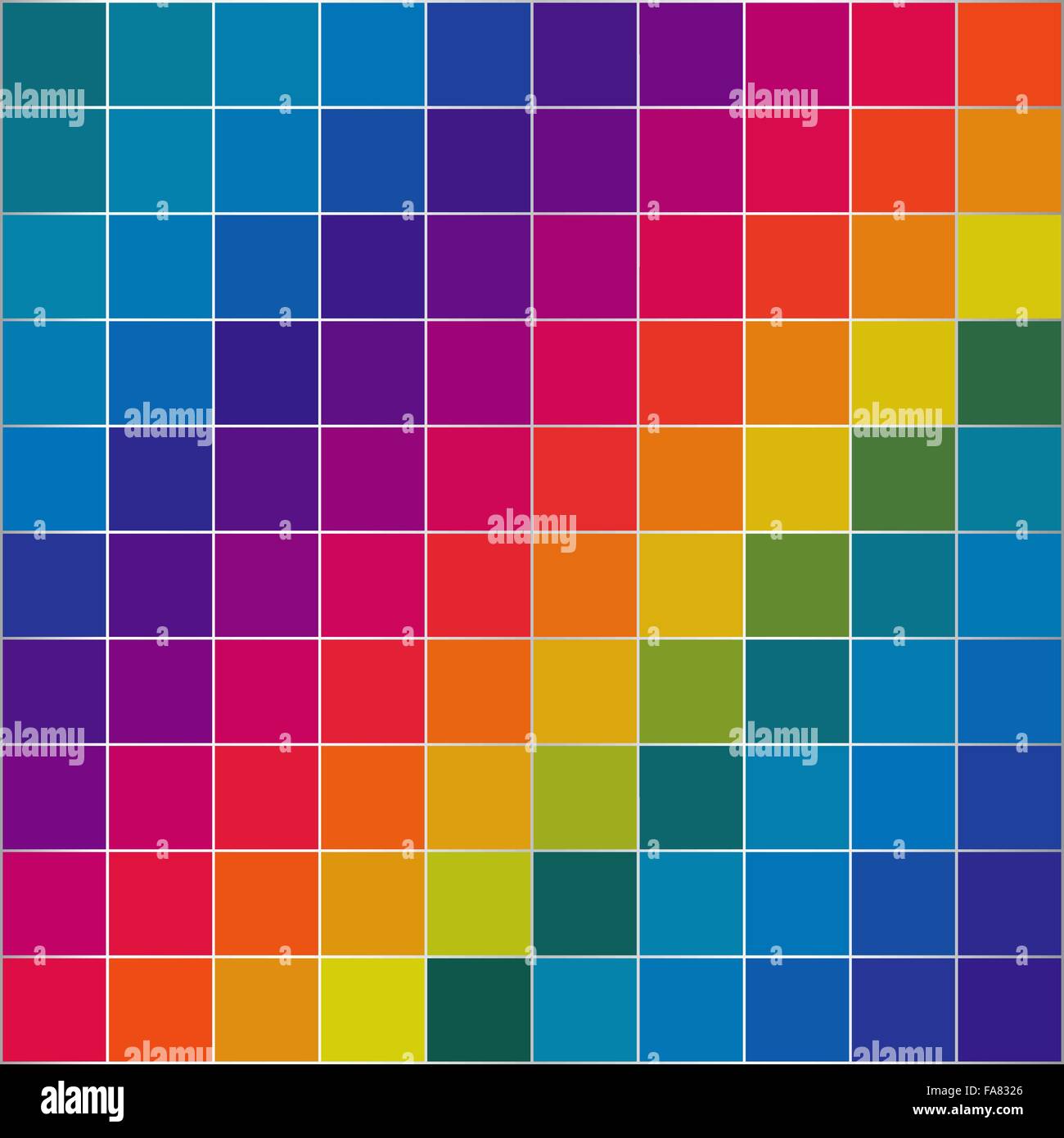 Résumé fond mosaïque colorée pour votre conception Illustration de Vecteur