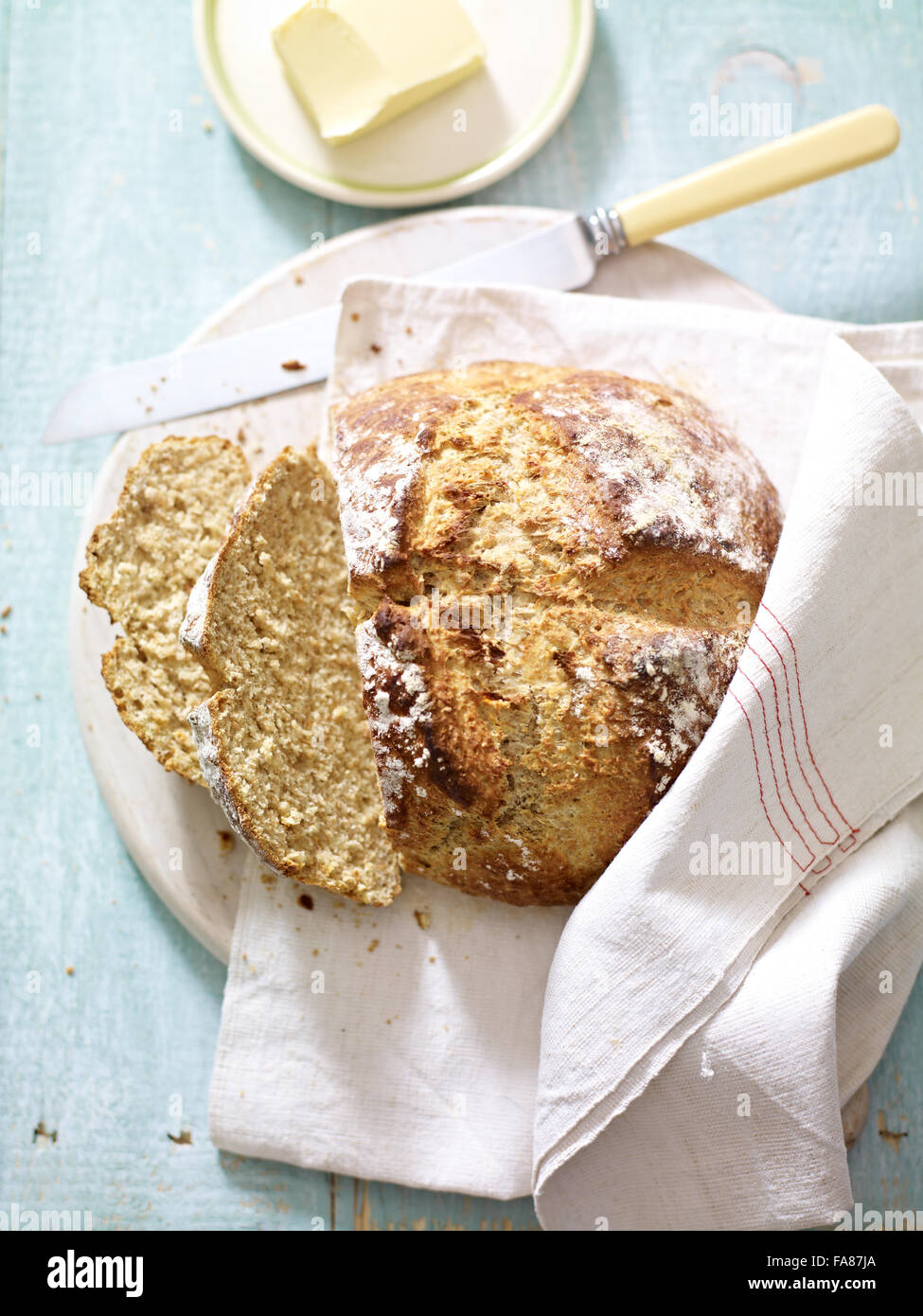 Irish soda bread Banque D'Images