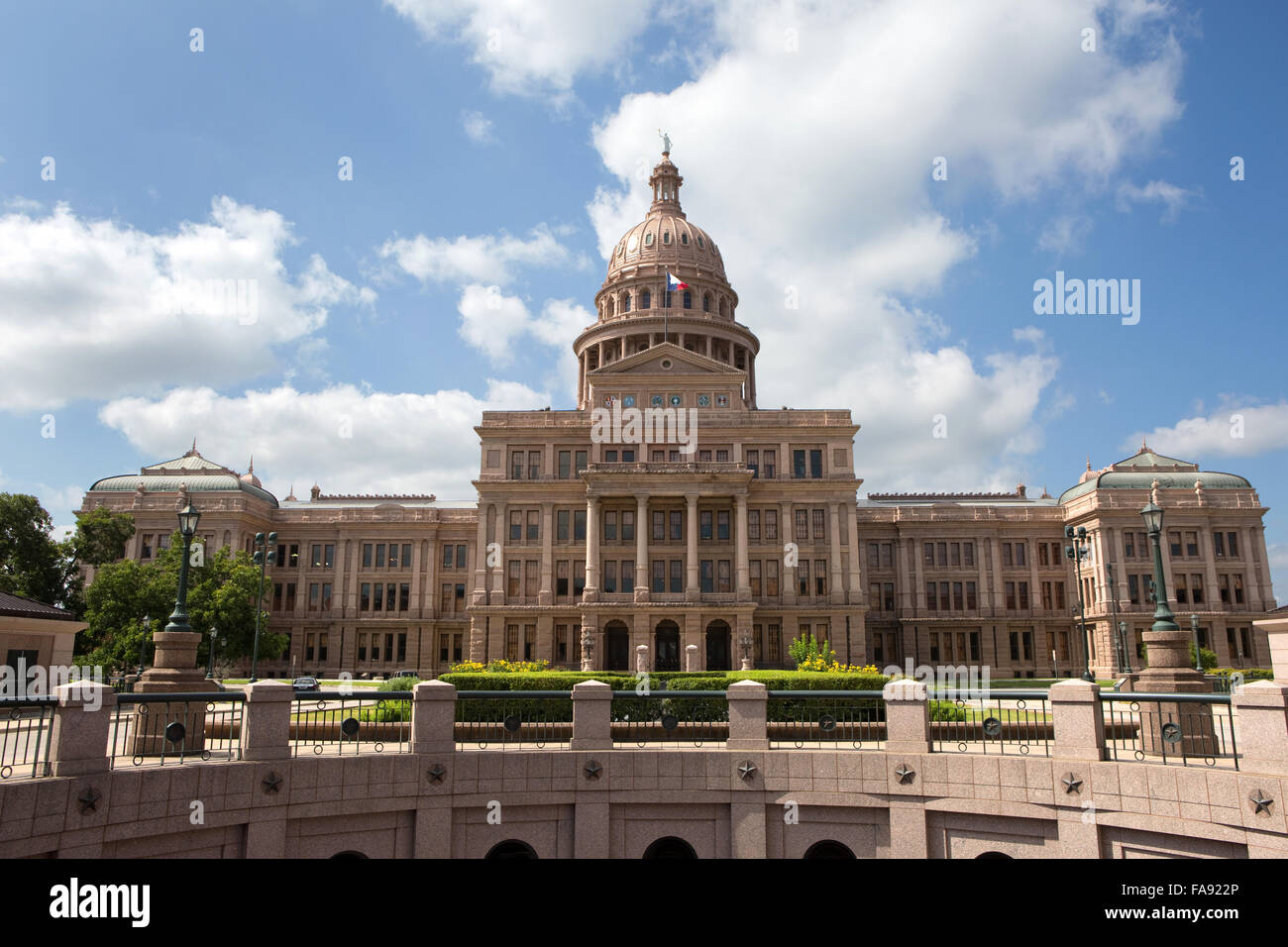 Texas State Capitol building situé à Austin, Texas, USA. Banque D'Images