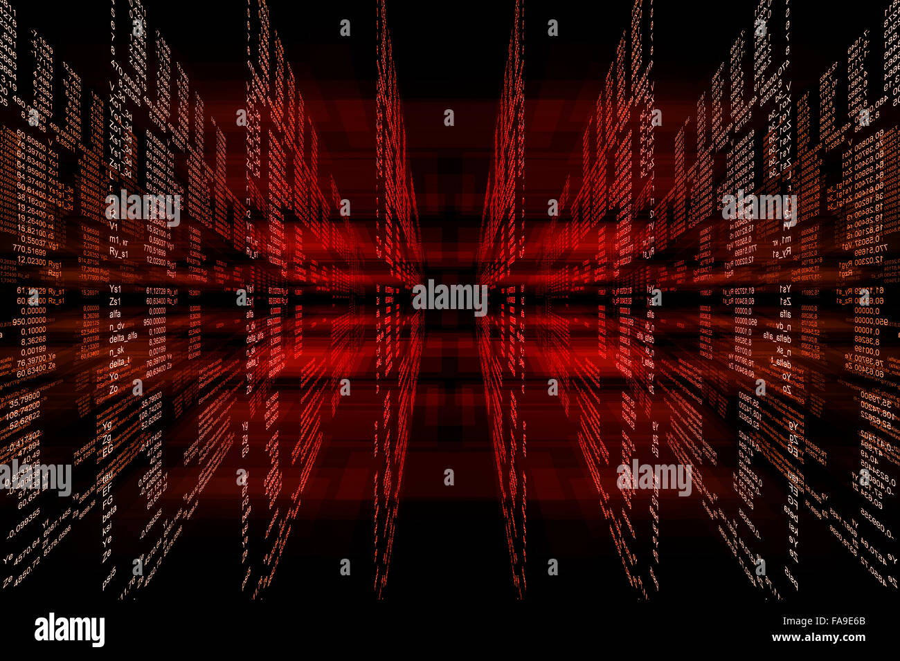 Résumé fond numérique Banque D'Images