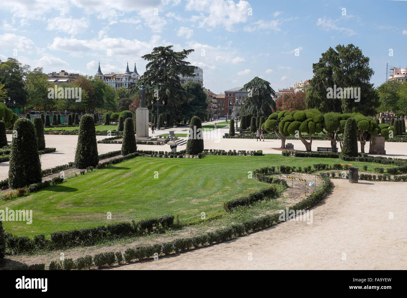 Parc du Retiro ou Parque del Retiro Madrid Espagne Banque D'Images Parc du Retiro ou Parque del Retiro Madrid Espagne Banque D'Images