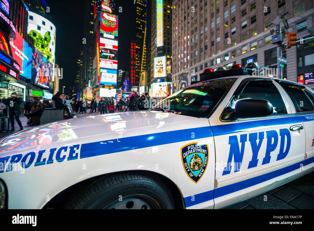 Voiture De Police De New York Banque d'image et photos - Alamy