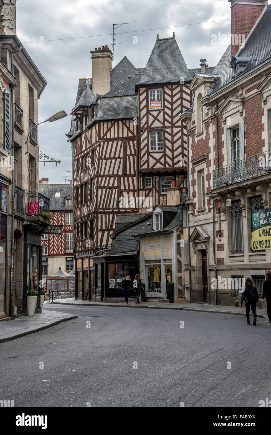 Images de Rennes, France, capitale de la Bretagne Banque D'Images