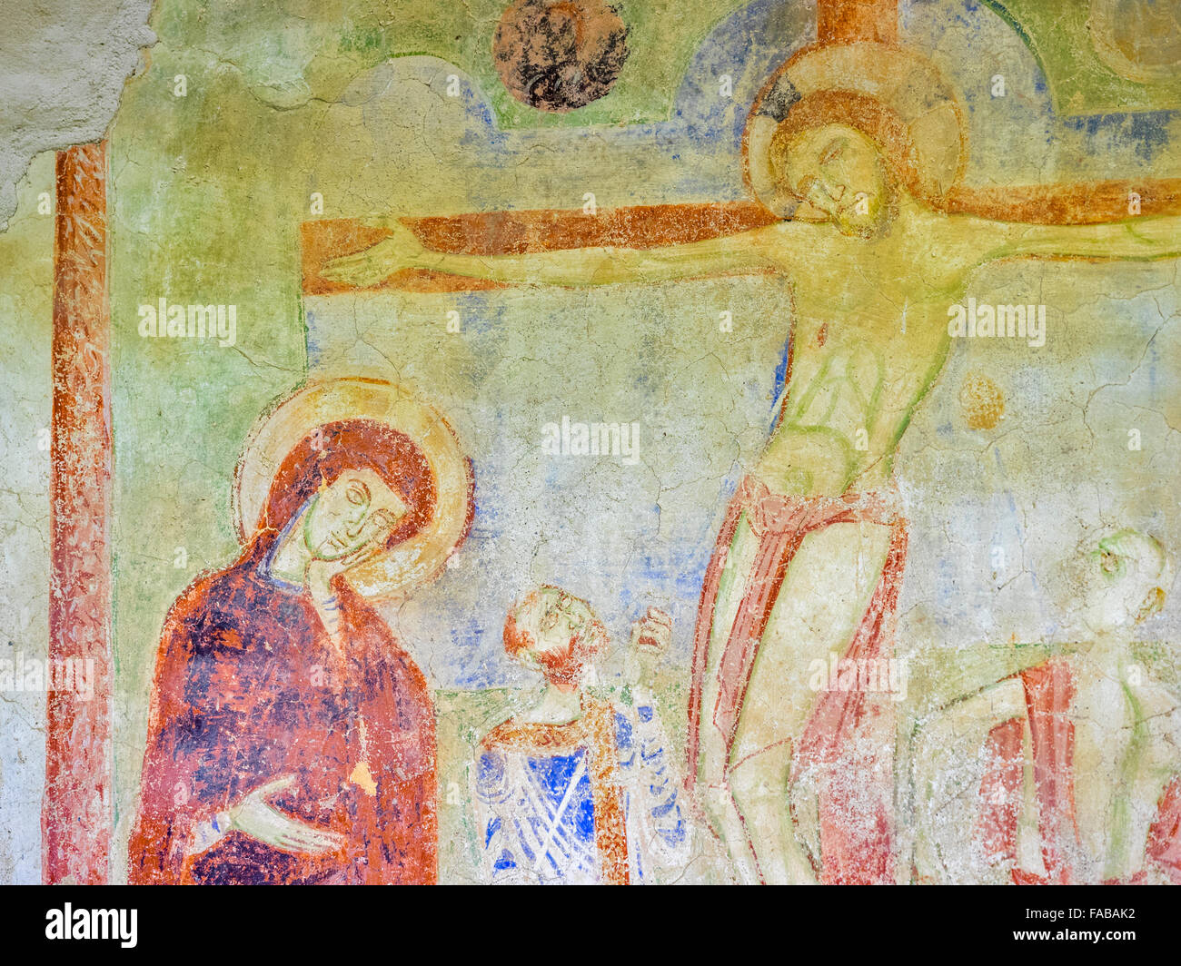 Points de vue le long des trois château à pied, (Castel d'Appiano), dans le Nord de l'Italie Banque D'Images