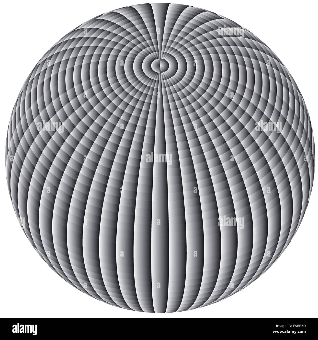 Abstract vector illustration de la balle Illustration de Vecteur