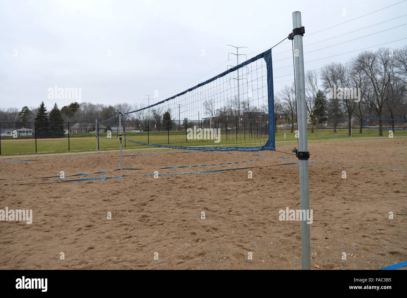 Volley-ball sur sable Banque D'Images
