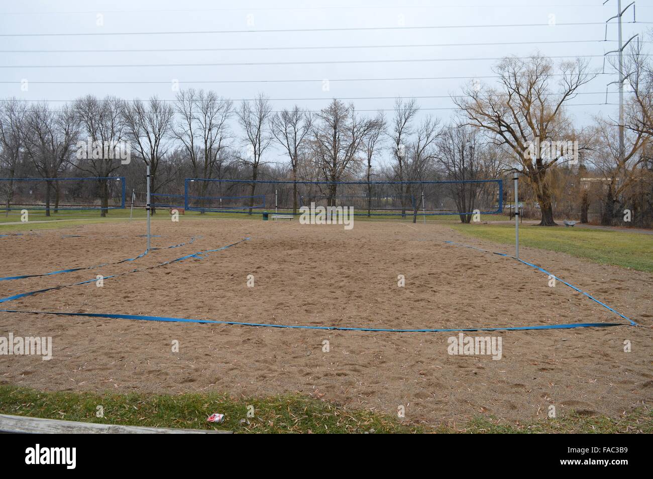 Volley-ball sur sable Banque D'Images