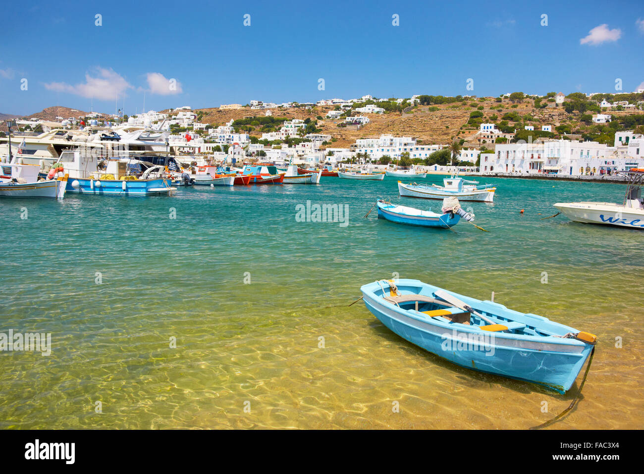 Mykonos - Cyclades, Grèce Banque D'Images