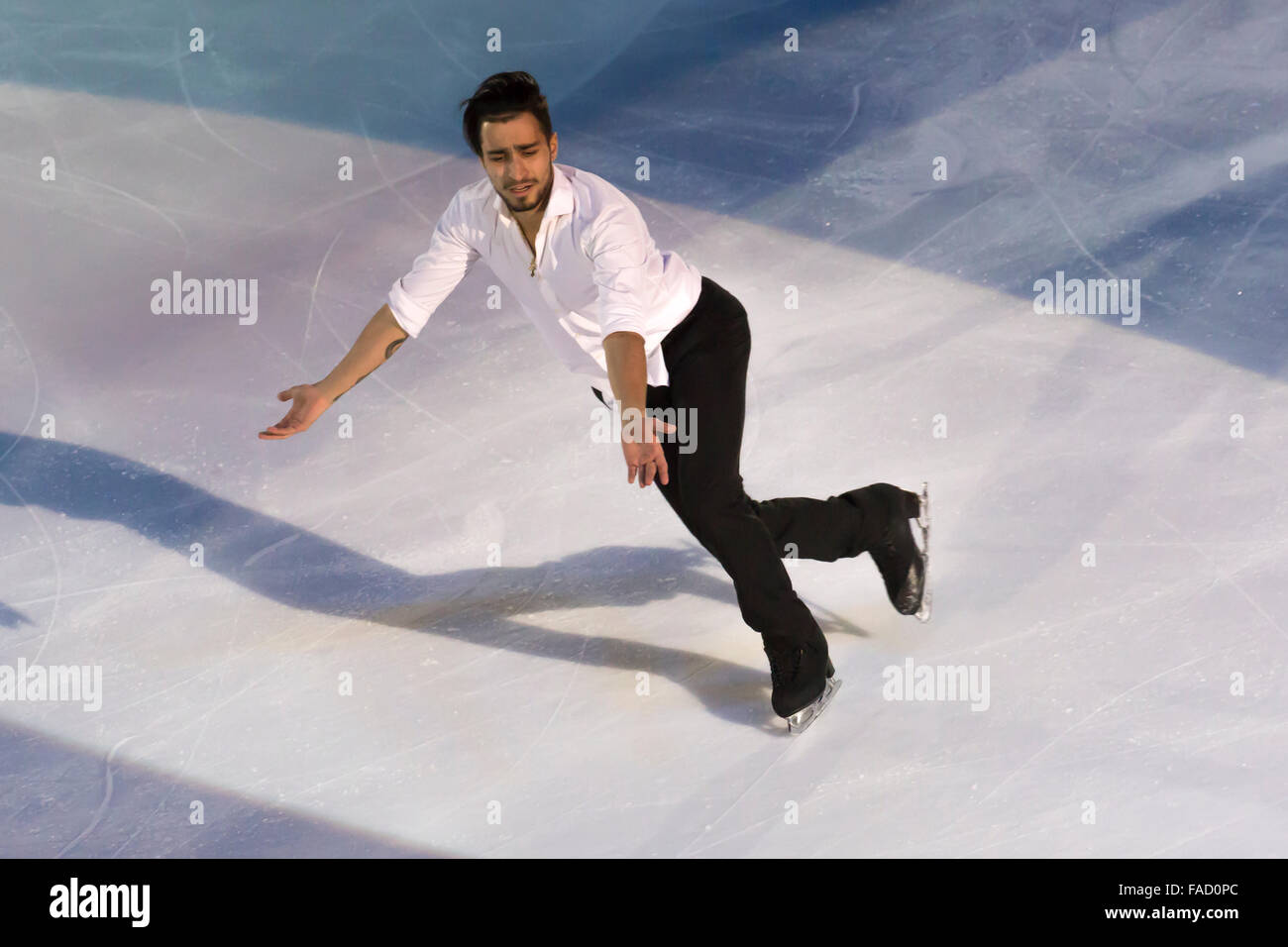 Ivan Righini freee champion de patinage Banque D'Images