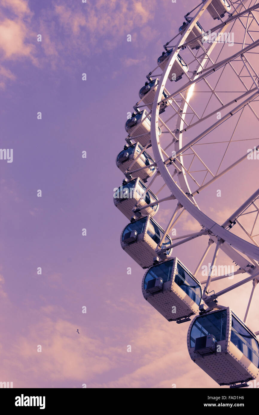 Grande roue. Banque D'Images