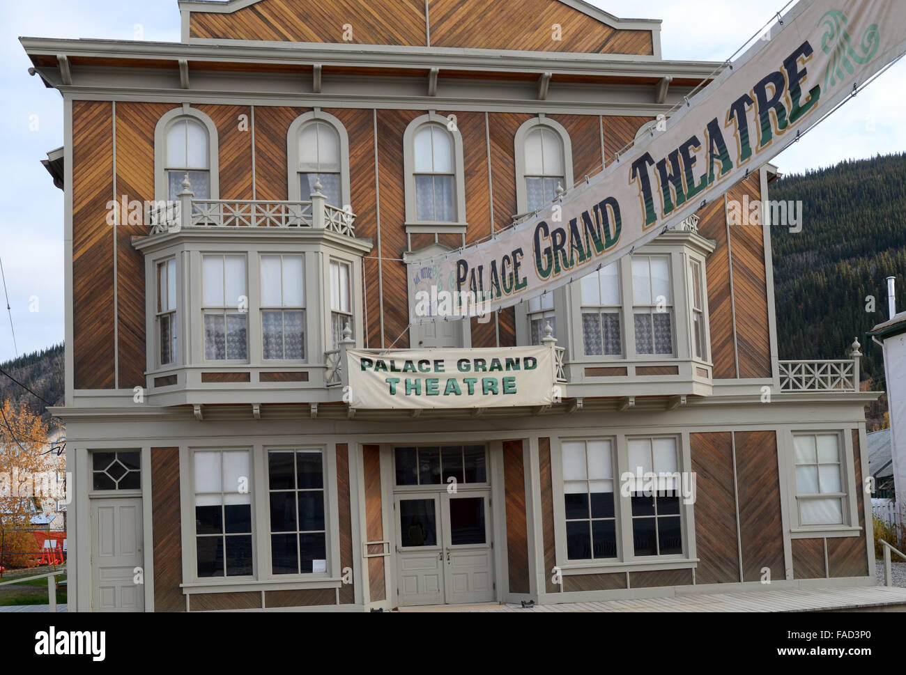 Le Palace Grand Theatre, Dawson City, Yukon Banque D'Images