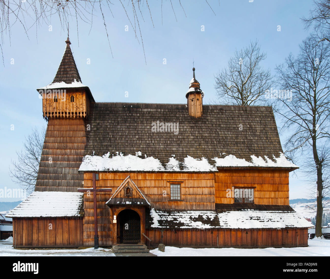 Eglise de saint michel archange pologne Banque de photographies et d