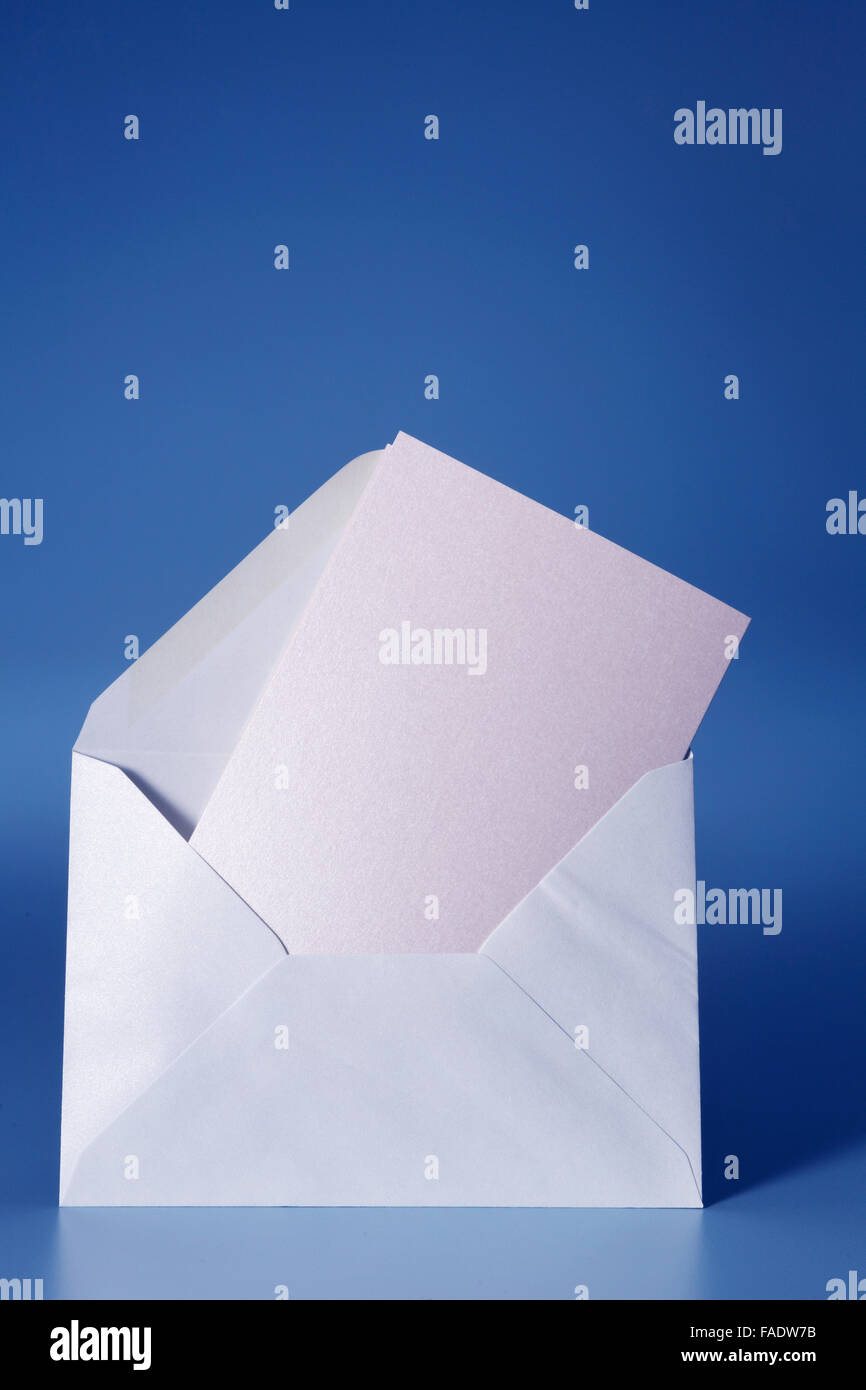 10 X Cartes Vierges A4 Blanches Avec Enveloppes - Idéal Pour Cartes De Vœux, Invitations Et Artisanat