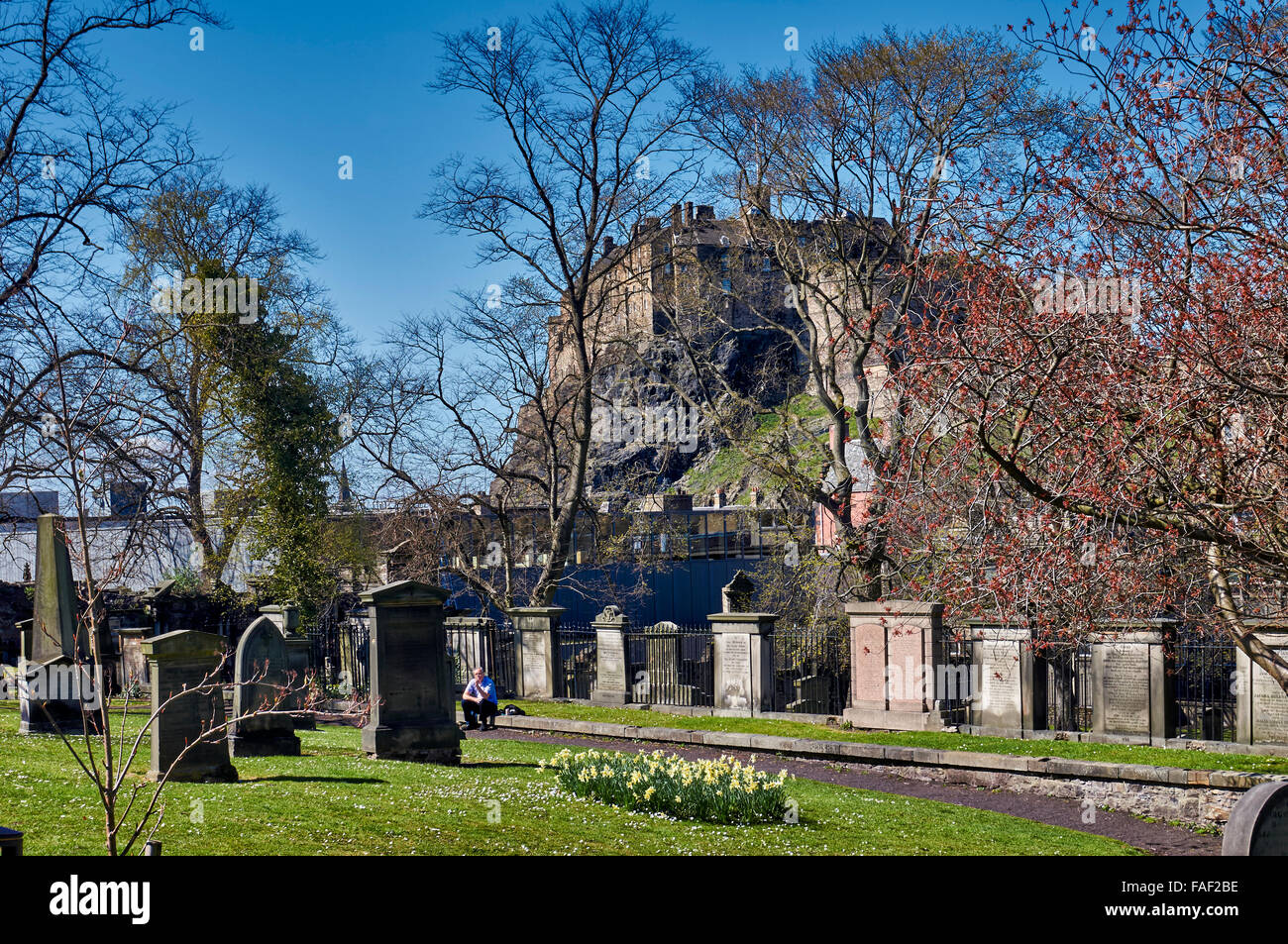 Greyfriars Kirkyard, Edimbourg, Ecosse, Europe Banque D'Images