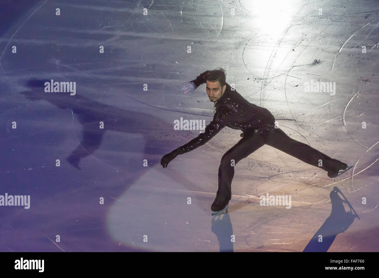 Ivan Righini freee champion de patinage Banque D'Images