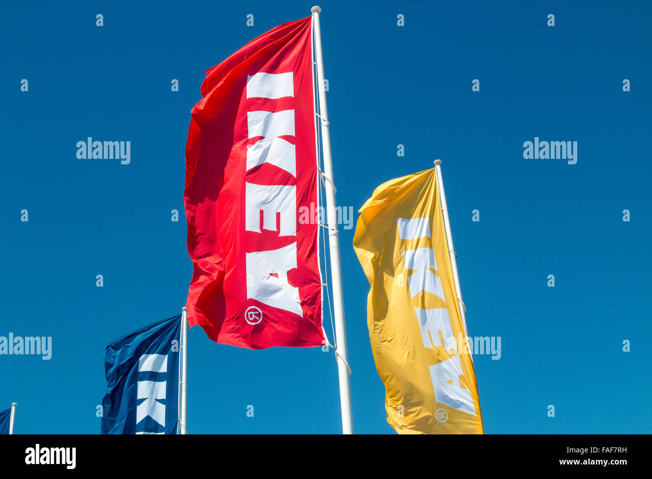 Magasin de meubles IKEA à Rhodes shopping centre à Sydney, Nouvelle-Galles du Sud, Australie Banque D'Images